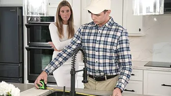 Addison Vodka Thanks Her Handyman with a Passionate Ride on His Big Cock