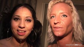Stepmom's filthy foursome at the naughty&#x1F608; playground, daughter's a nasty little playmate