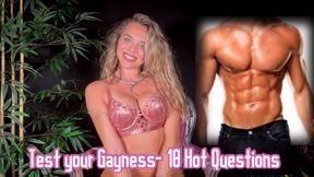 Test your Gayness: 10 Hot Questions