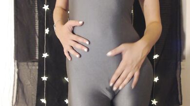 Wet Pussy Spandex Tease