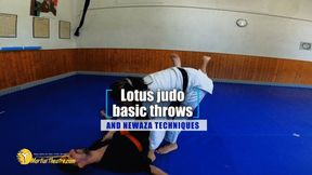 Lotus judo basic throws and newaza techniques