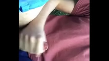 Gay teen wank &amp_ cum in public park