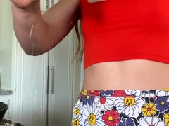 Small Titted Gypsy Masturbating