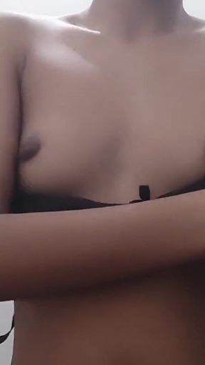 Stunning moment from &quot;Hot cute girl playing with her pussy and getting creamy pleasure 🥵&quot;