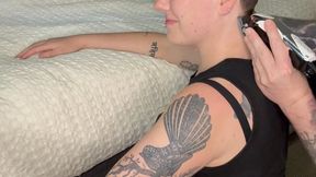 Boyfriend Shaves My Undercut Bald with Clippers and Foil Shaver