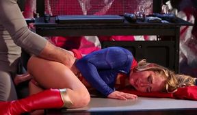 carter cruise supergirl has some fun in the batcave with batman