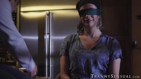 Daddy Draven Navarro pays TS Janie Blade with dick for missed birthday