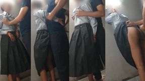 Stepbrother Caught His Stepsister Alone and Take Advantage.teenager Enters Her Stepbrother's Room to Have Sex After College
