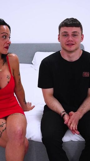 Virgin Dude Enjoys His Very First Sex with Our Horny Sex Teacher Aura Rodriguez!!