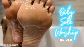 Oily Sole Worship in 4K