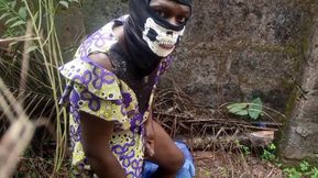 New beautiful gown is cover the dick to avoid bend