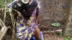 New beautiful gown is cover the dick to avoid bend