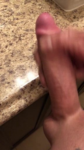 Jerking off in my bathroom