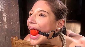 In Masochistic Pain Slut In Bondage, Tormented, And Used For Her Holes - Abella Danger And The Pope