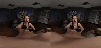 Jill Valentine On Her Knees Serving & Teasing Your Cock - Resident Evil VR Porn
