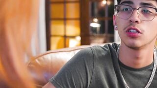 Step-Mother's Love - Stepson Gets A Surprise Blowjob From His Hot Stepmom