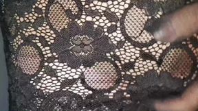 Dani_leg in Black Stockings Enjoys the Big Load