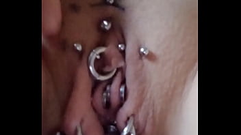 Check out my New Nipple Tattoos and Pussy Piercings!!!!! The training is Working !! Big Tits and pretty pink wet Pussy!!!! #fyp #big Tits #pussy #SideShow #amateur #suspension
