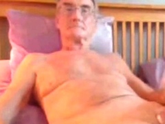 Big-Cock Grandpa in Bed with Daddy
