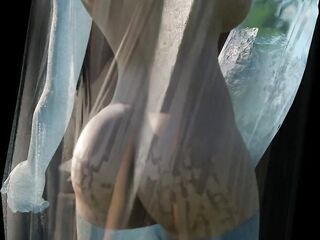 Large boobed giant penis animated gal dances with massive moist penis music episode