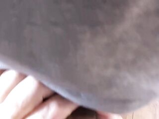 Cum Fountain explodes all over Obese CD Sissy after BBC Booty Screw