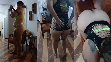 Paulinho da praia convidou seu amigo pra foder a buceta da loira rabuda e gozar na boca dela