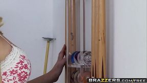 b. Got Boobs -  Big Tit Corner Pocket scene starring Codi Carmichael and Keiran Lee