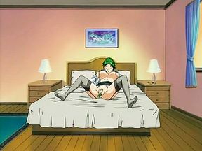 Hentai sex ending up with detonation