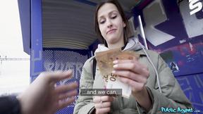 ”Fake Stationmaster Scores Real Amateur Tittes & Muff”