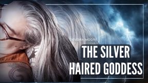 Silver Haired Goddess: Hair Fetish POV with OctoGoddess' Long Grey Hair