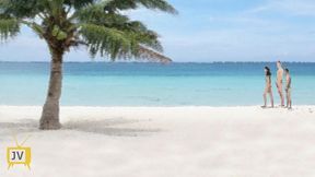 en la playa nudista con mi familia [parte 3]