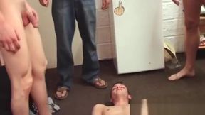 College orgy with teen student gay throat fucked