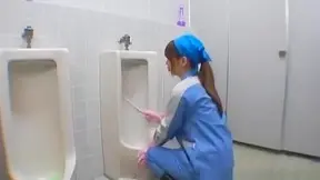 Asian Massage Maid Gets Freaky During Steamy Clean-Up Adventure