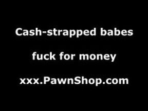 Shy girl talked into sex for money in pawnshop