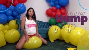 Kelly Yellow Balloon Ride: A Sensual Sit-Pop