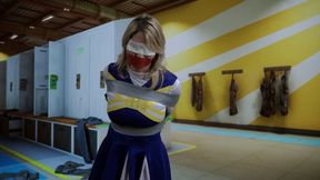 Princess Anna: Cheerleader Bondage (Tape Gag, Tape Bondage, Cheerleader Humiliation)