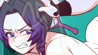 Watch the latest hentai porn featuring big cartoon tits and squirting action!