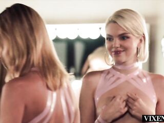 VIXENPLUS Runway Models Bang In Epic Fuckfest