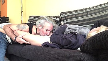 SICK AND FEVER A EATING MY PUSSY EVEN THE ORGASM MAKES YOU FEEL BETTER ( with LITTLE BLONDE )