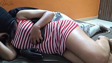 Little Asian Student Teen Need the Hard Cock to Fuck her