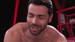 Raging Stallion CUM All Over Hairy Body