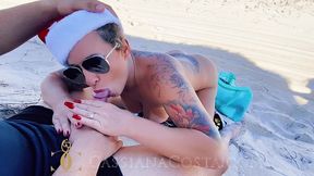 adoro o perigo! transei com fa na praia!