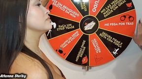 MOUTH GAMES - GODDESS PAWG KIARA LICKS GODDESS FACE BBW ATHENNA- SUCK NOSE WITH BREATH- part 1