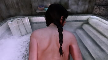 Skyrim AE: Unknown Adventurer Fucks Recorder In Her House
