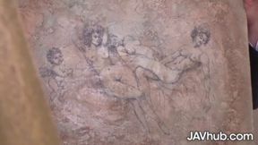 Shy Jav Cutie Gets Seduced By Art Class Boys In Steamy Group Sex Scene