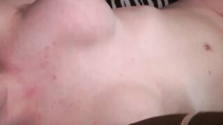 MILF and teens draining cocks at group blowjob bukkake party