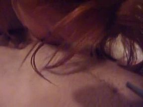 Petite redhead college girl sucks and gets some on the first date