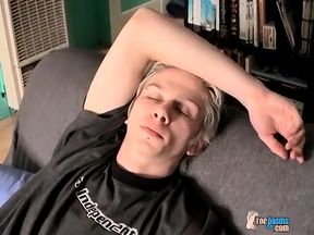 Hung Straight Boy Solo Stroke