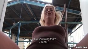 Public Pickups - Hot Blonde Amateur Linda Ray Fucks for Some Spending Money