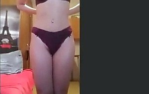 Hottie on skype banana in ass